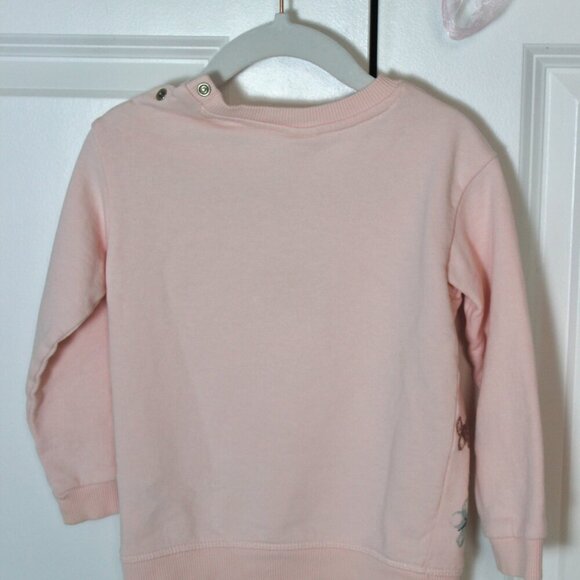 Pink Butterfly Sweashirt for toddler girls - Picture 4 of 4